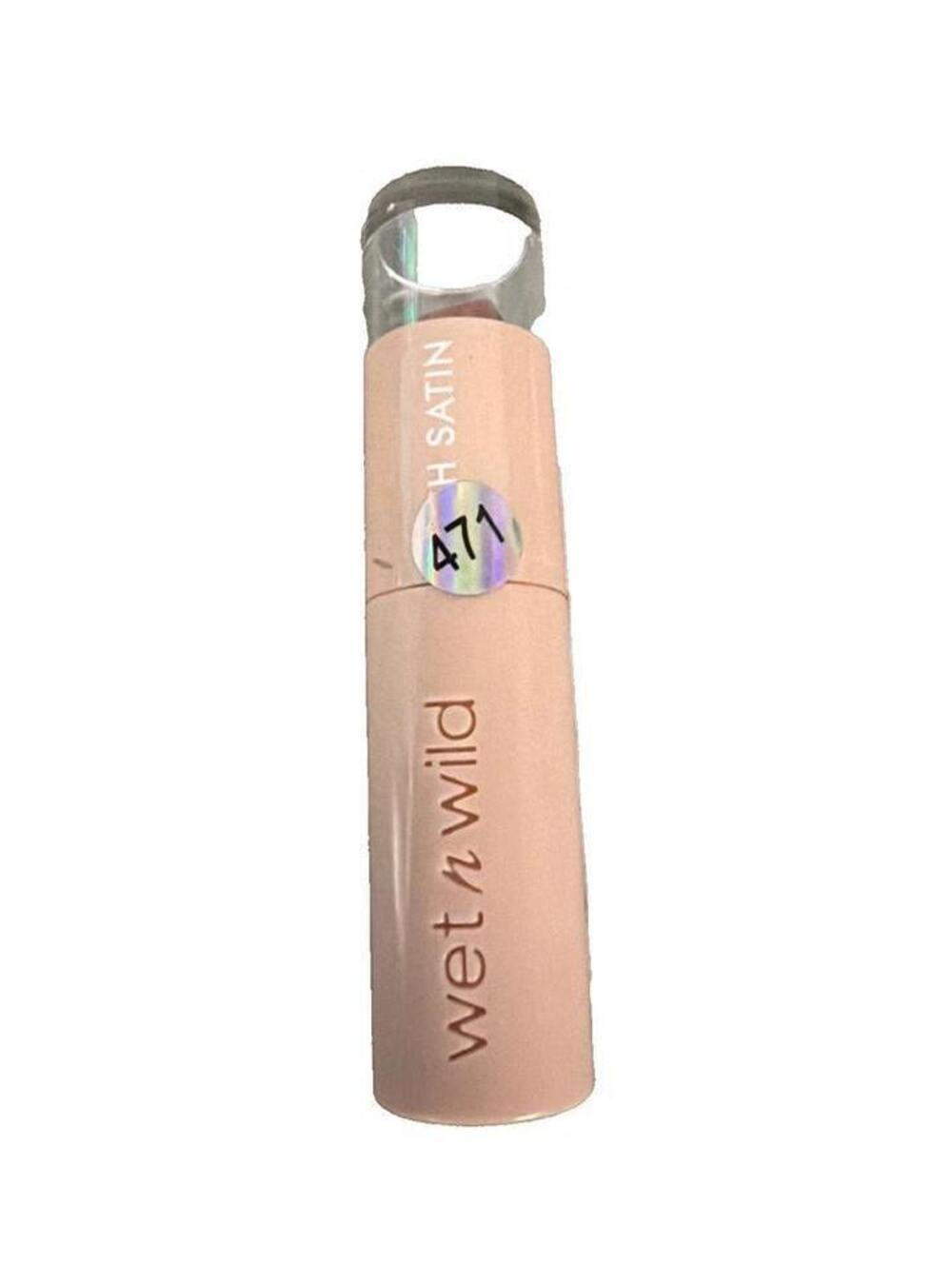 Wet n Wild Rich Satin Lipstick Hush Lil Beige Nude Cream Lip Color 1116110 New